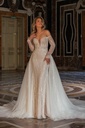 8047 Detachable tulle skirt