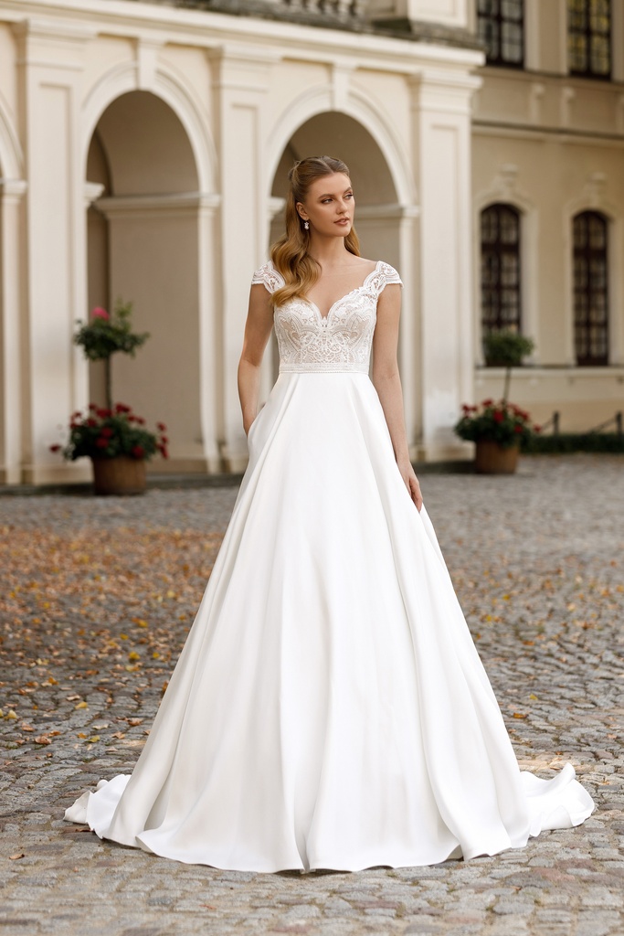 8025 satin skirt