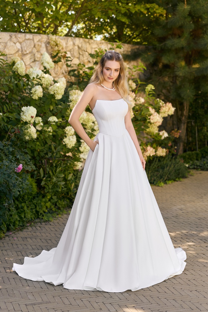 8025.2 mate satin skirt